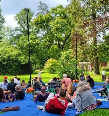 À la volée. Performance sonore du collectif Magnétophonie