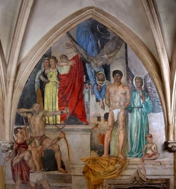 Visite commentée de la chapelle Saint-Christophe et de la fresque "Martyre de saint Christophe"