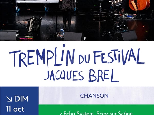 Tremplin du Festival Jacques Brel